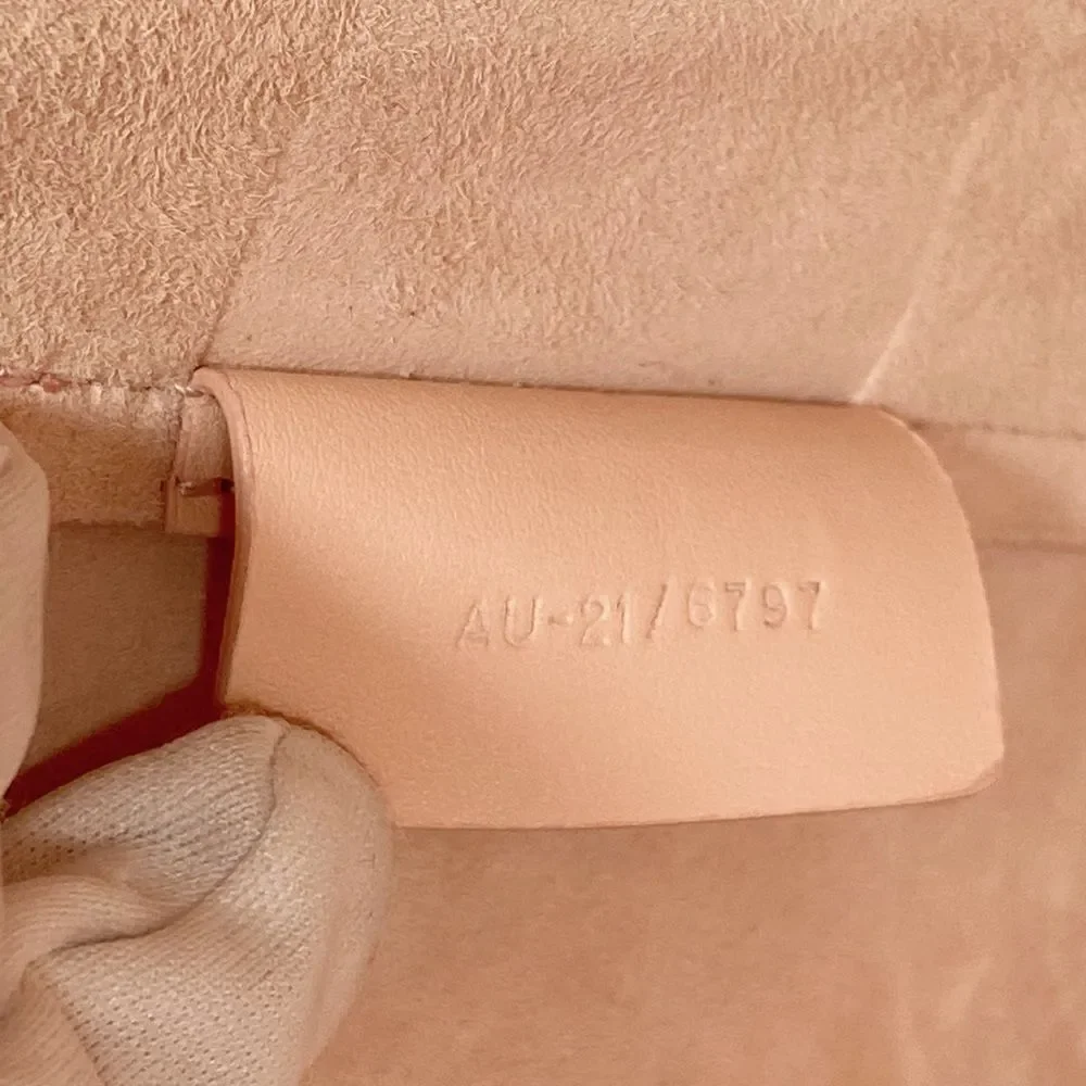 Salvatore Ferragamo Pink Leather Tote Bag